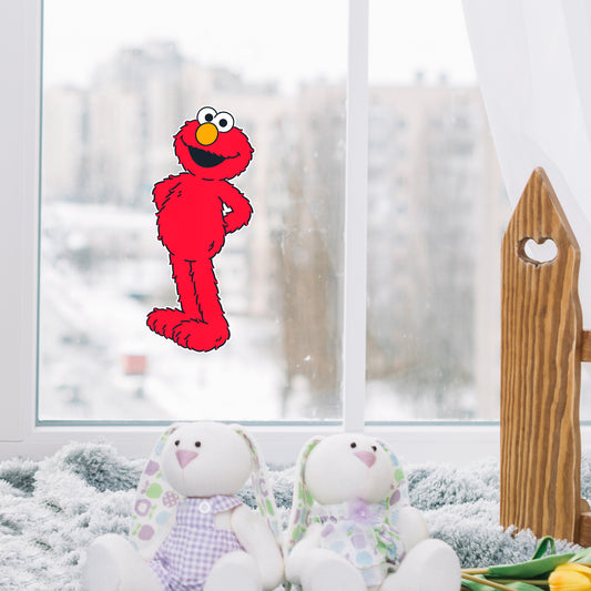 Elmo Window Cling        - Officially Licensed Sesame Street Removable Window   Static Decal