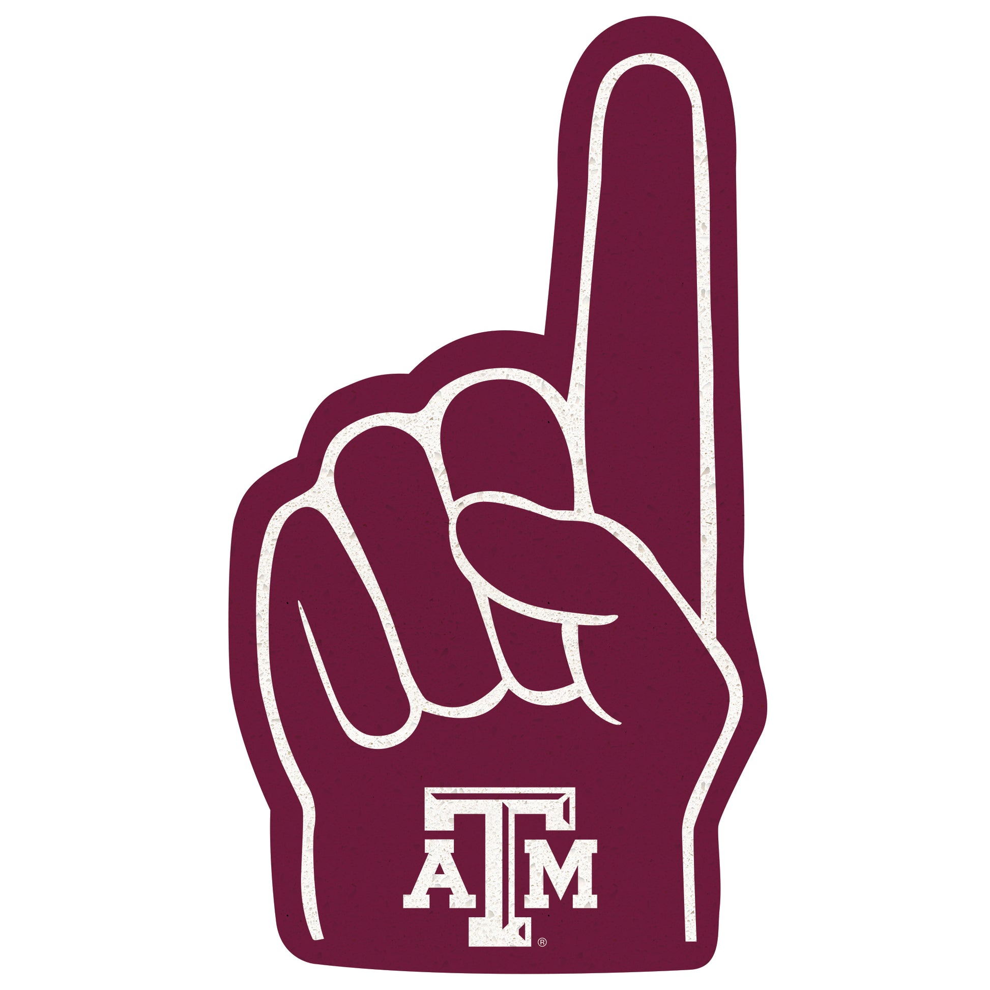 Texas A&M Aggies: 2021 Foam Finger - Officially Licensed NCAA Removabl –  Fathead