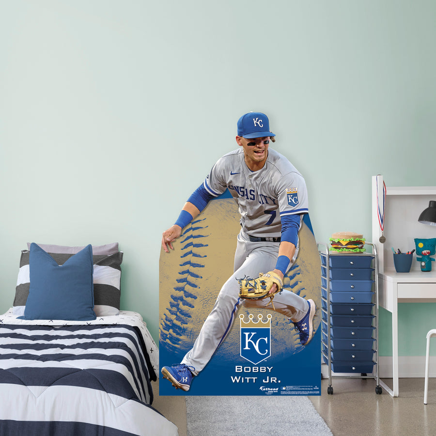 Bobby Witt Jr. - Life-Size Stand Out - Official MLB - Kansas City Royals - Foam Core Cutout