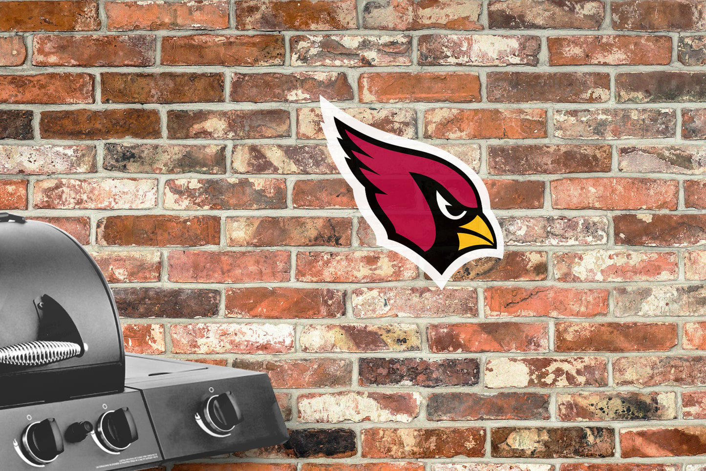 Arizona Cardinals:  Alumigraphic Logo        - Officially Licensed NFL    Outdoor Graphic