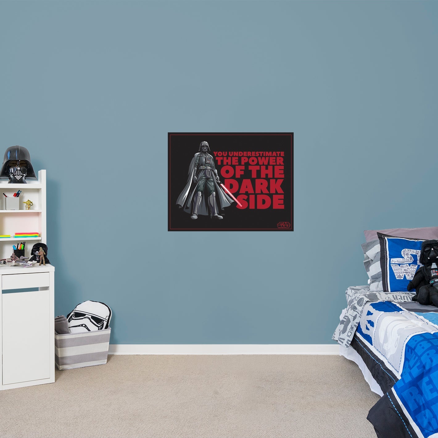 Darth Vader Underestimate Quote Poster - Officially Licensed Star Wars Removable Adhesive Decal
