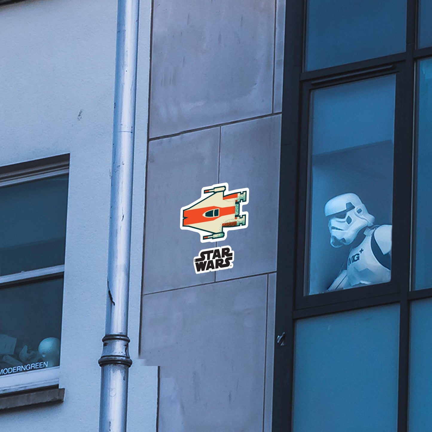 A-Wing Die-Cut Icon - Officially Licensed Star Wars Outdoor Graphic