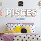 Zodiac: Pisces         - Officially Licensed Big Moods Removable     Adhesive Decal