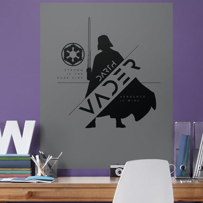 Obi-Wan Kenobi: Darth Vader Vader Vengence Poster - Officially Licensed Star Wars Removable Adhesive Decal