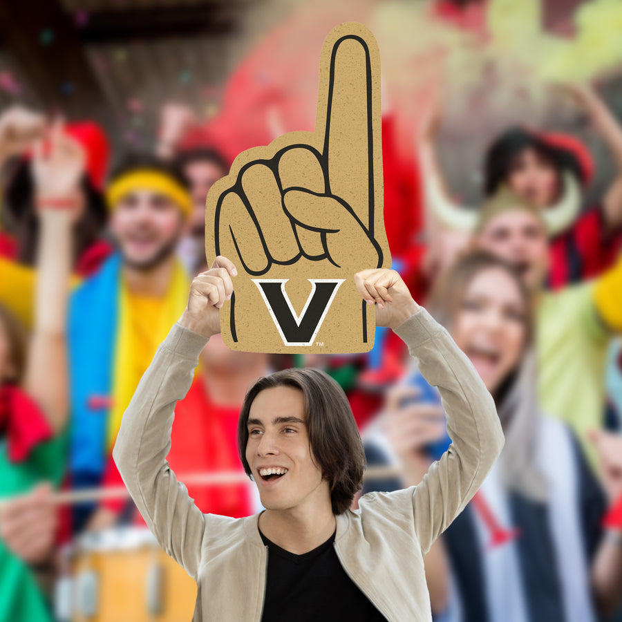 Foam Finger - Big Head - Official NCAA - Vanderbilt Commodores - Foam Core Cutout