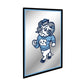 North Carolina Tar Heels: Mascot - Framed Mirrored Wall Sign - The Fan-Brand