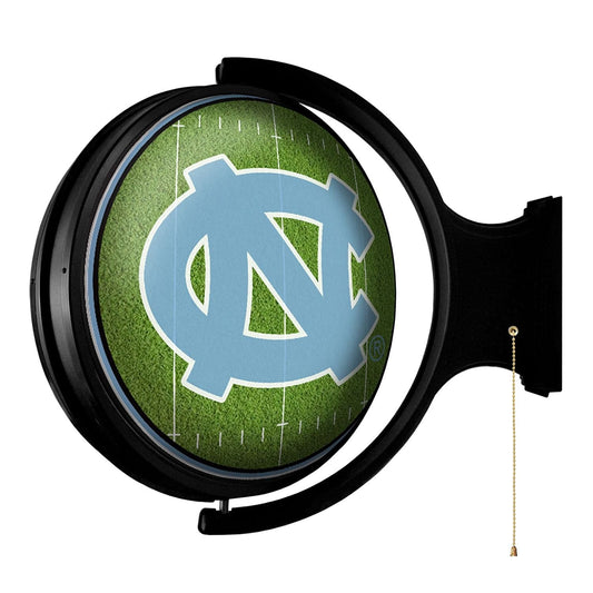North Carolina Tar Heels: On the 50 - Rotating Lighted Wall Sign - The Fan-Brand