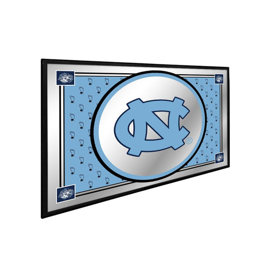 North Carolina Tar Heels: Team Spirit - Framed Mirrored Wall Sign - The Fan-Brand