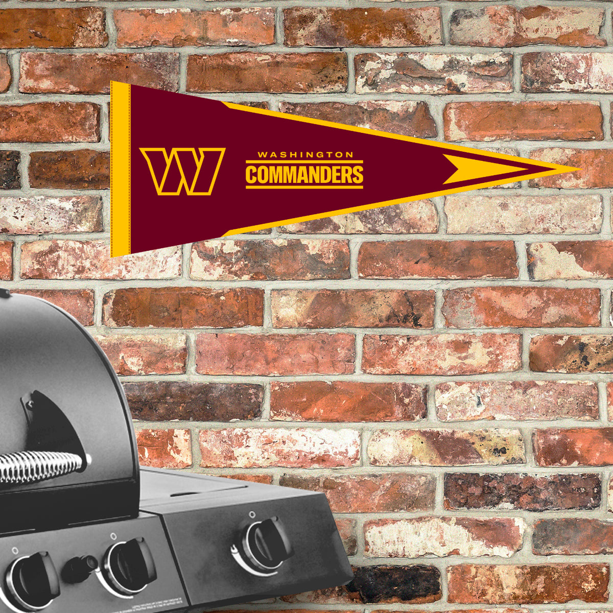Washington Commanders - Pennant - Outdoor Wall Decal - Official NFL ...