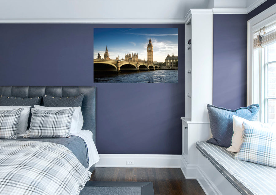 Popular Landmarks: London Realistic Poster - Removable Adhesive Decal