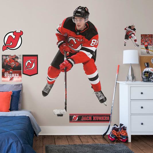 New Jersey Devils: NJ Devil 2021 Mascot - Officially Licensed NHL Removable  Wall Adhesive Decal