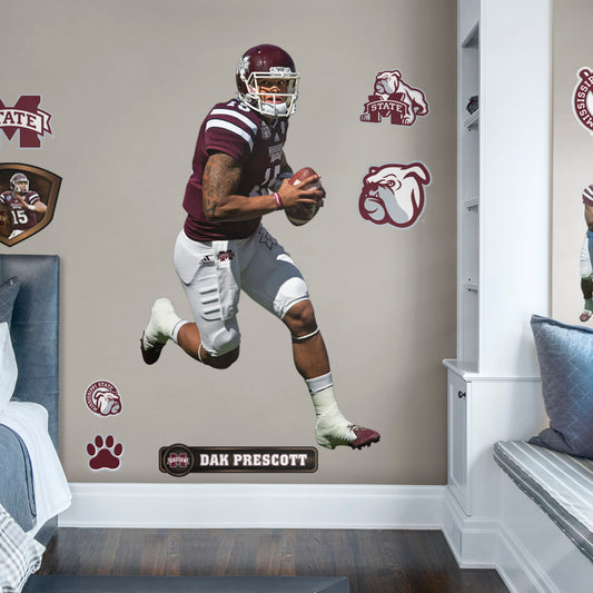 Mississippi State Bulldogs Dak Prescott Throwback Jersey