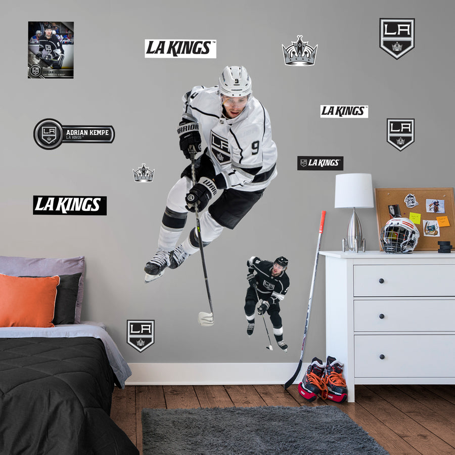 Adrian Kempe - RealBig Collection - Official NHL - Los Angeles Kings - Reusable Vinyl Wall Decals