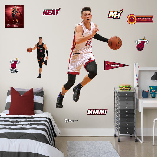 Miami Heat: Tyler Herro 2021        - Officially Licensed NBA Removable     Adhesive Decal