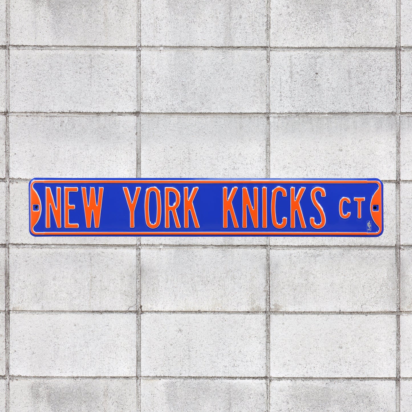 New York Knicks: Court - Officially Licensed NBA Metal Street Sign