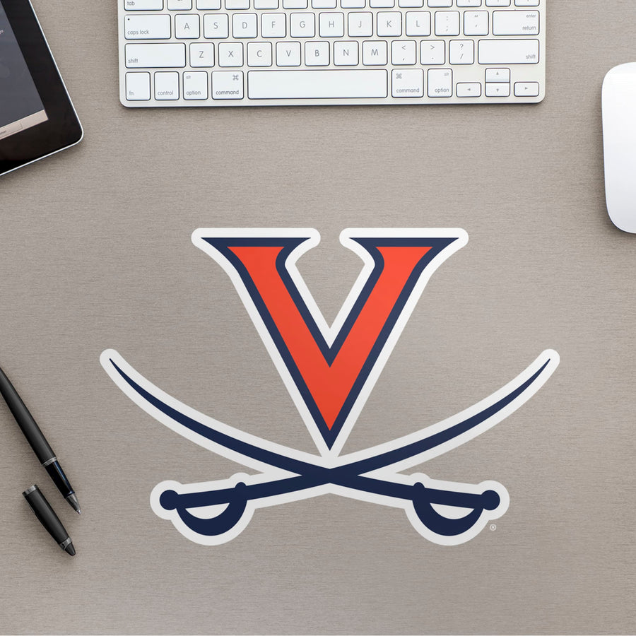 Virginia Cavaliers - RealBig Logo Collection - Official NCAA - Reusable Vinyl Wall Decals