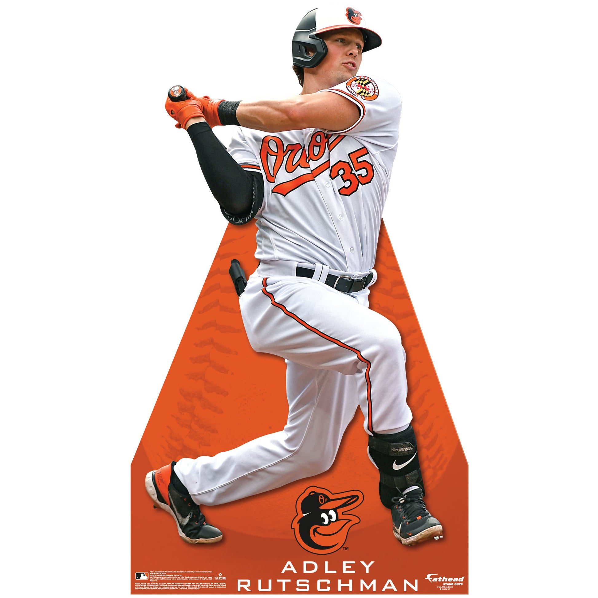 Baltimore Orioles: Adley Rutschman 2022 Catcher - Officially Licensed MLB  Removable Adhesive Decal