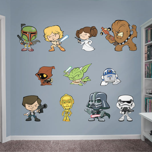 Star Wars: POP Collection - Officially Licensed Removable Wall Decals