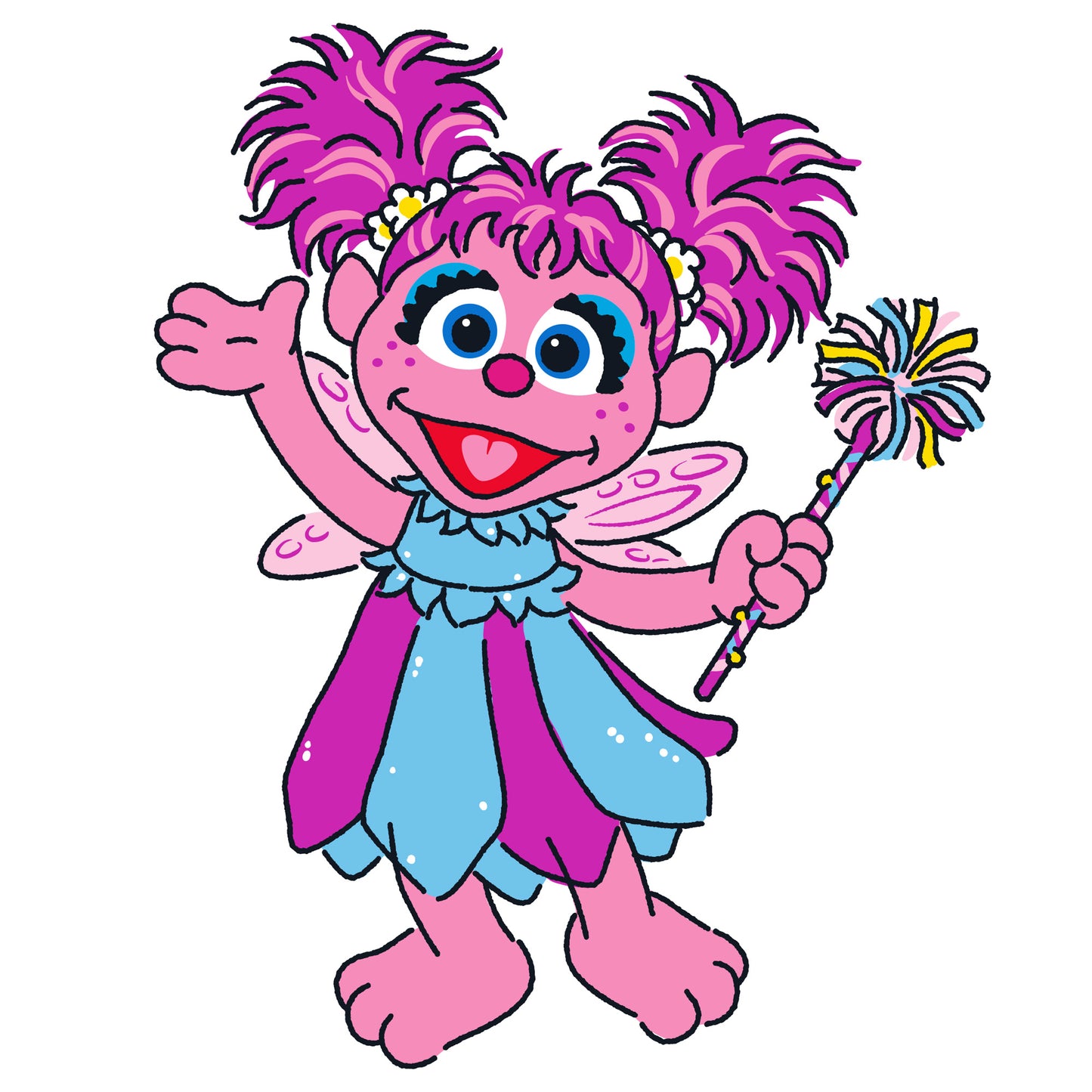 Abby Cadabby Window Cling - Officially Licensed Sesame Street Removabl ...