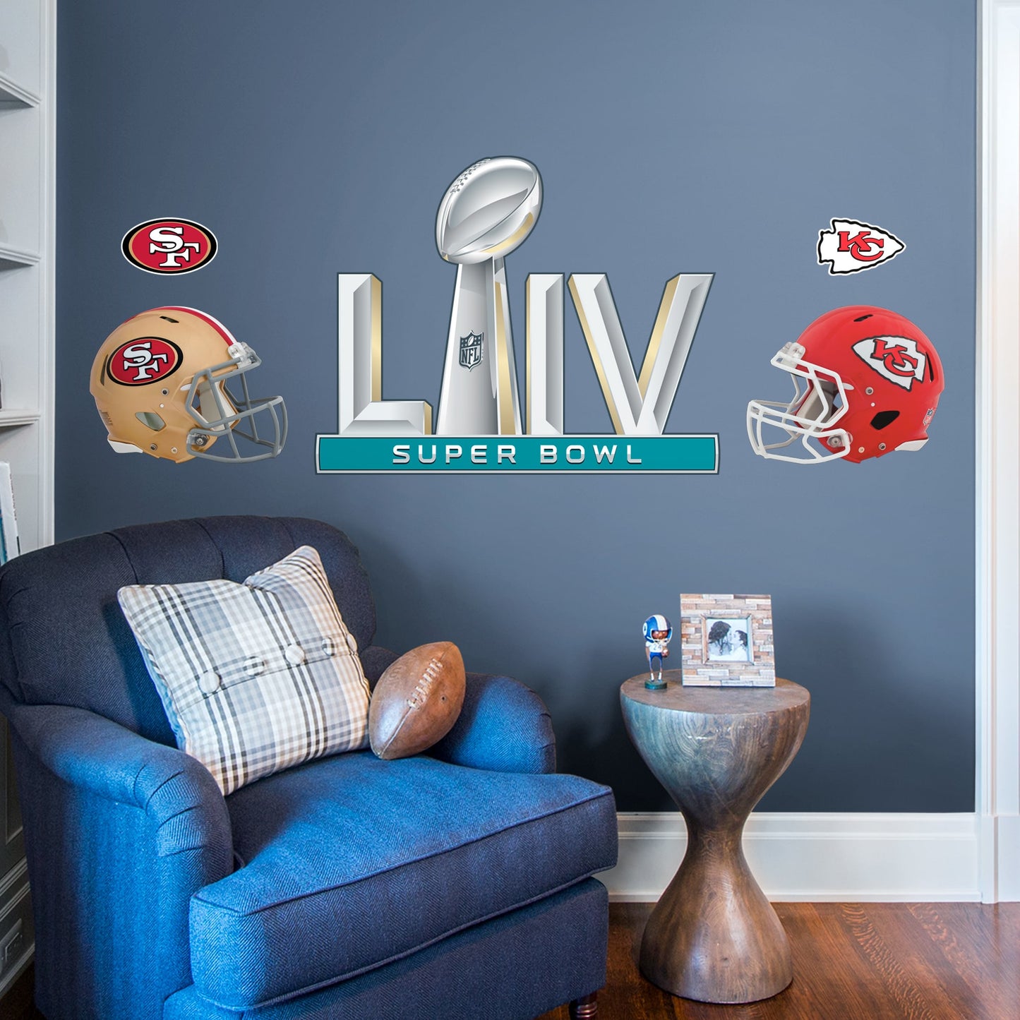 NFL: Super Bowl LIV Party Pack - Officially Licensed NFL Removable Wall Decals