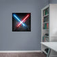Obi-Wan Kenobi: Clashing Lightsabers Poster - Officially Licensed Star Wars Removable Adhesive Decal