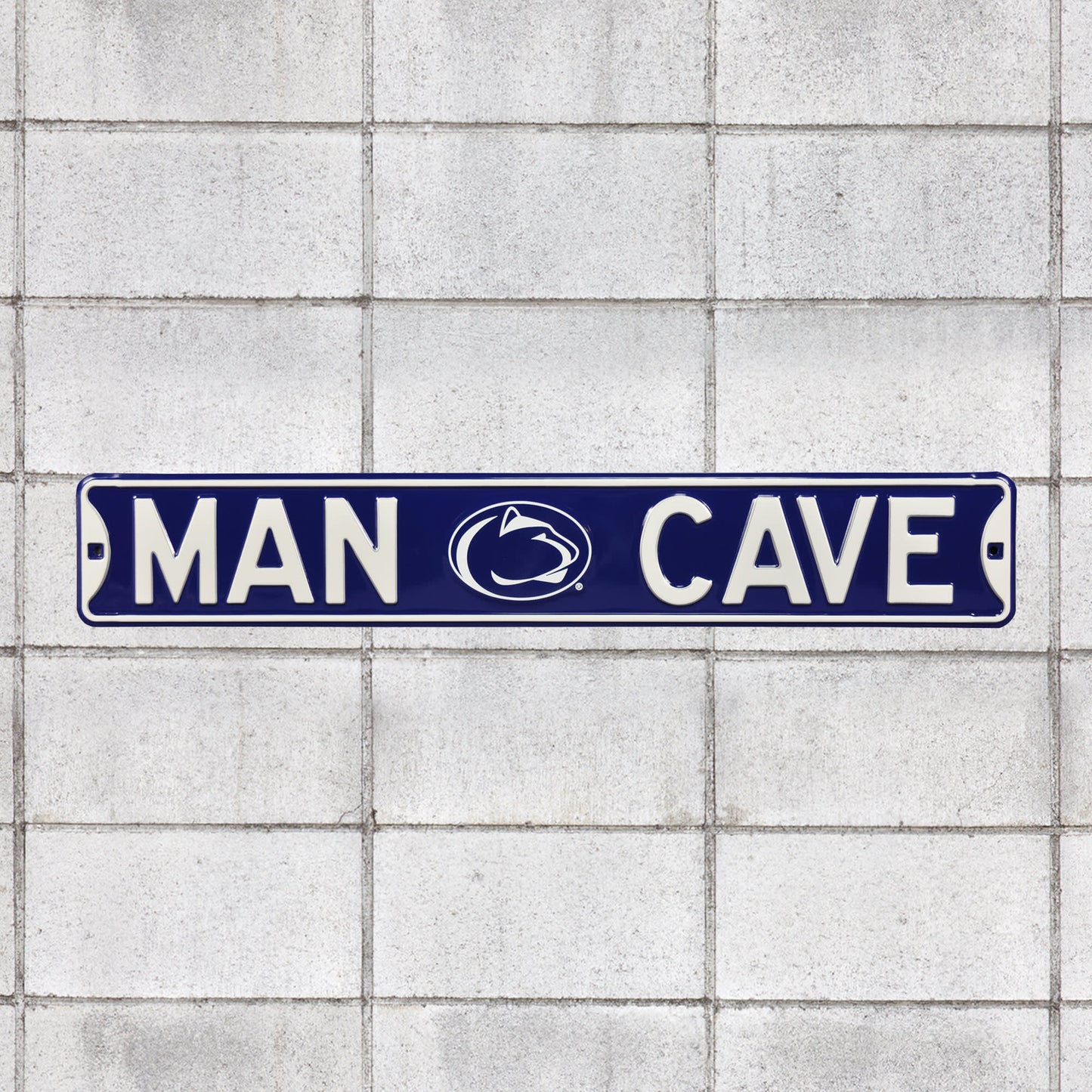Penn State Nittany Lions: Man Cave - Officially Licensed Metal Street Sign