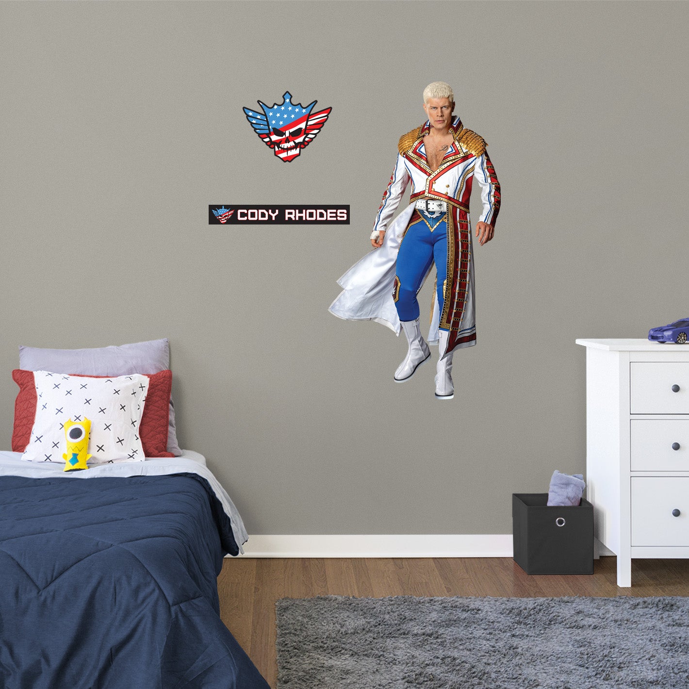 Cody Rhodes 2022        - Officially Licensed WWE Removable     Adhesive Decal