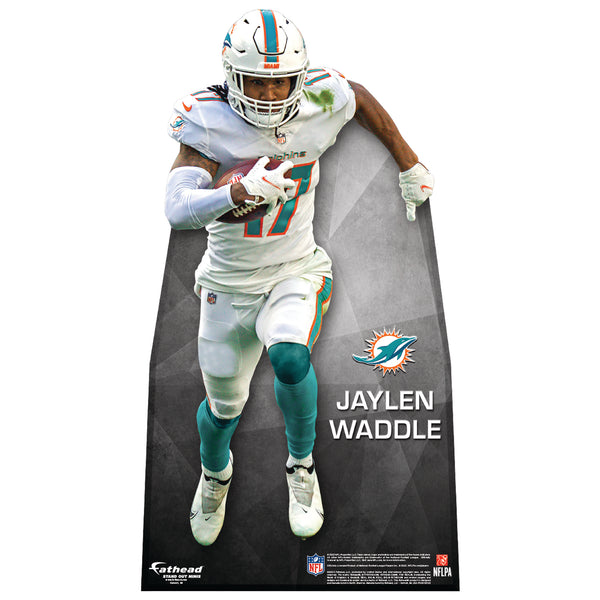 Miami Dolphins: Jaylen Waddle 2021 Life-Size Cutout - NFL Stand Out 42W x 76H