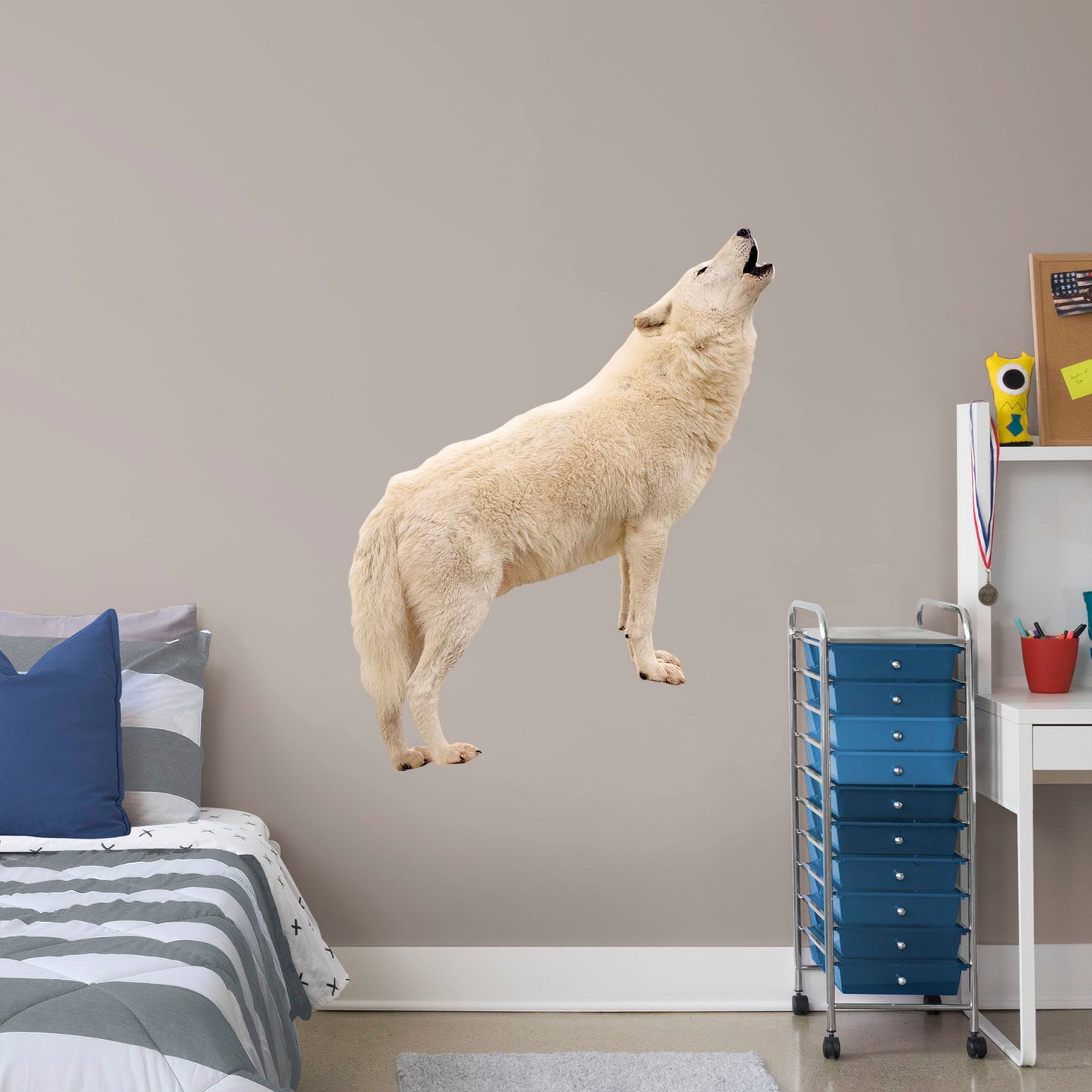 Life-Size Animal + 2 Decals (53"W x 68"H)