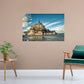 Popular Landmarks: Mont Saint-Michel Realistic Poster - Removable Adhesive Decal