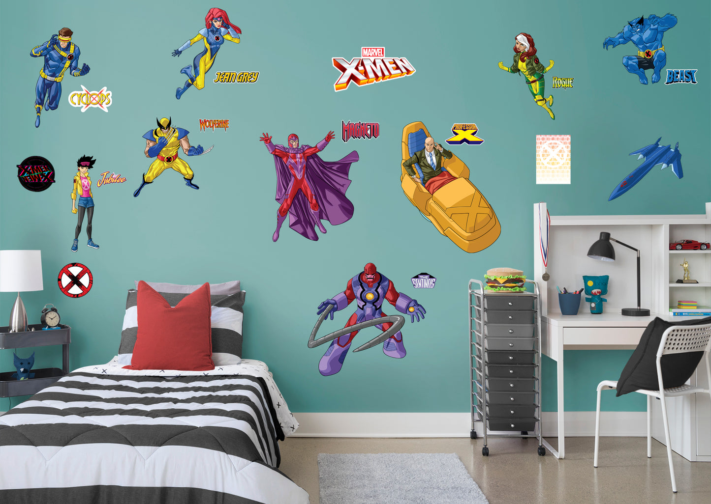 X-Men Character Collection  - Officially Licensed Marvel Removable Wall Decal