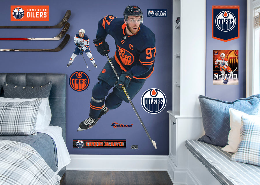 Life-Size Athlete +9 Decals  (43.5"W x 78"H)
