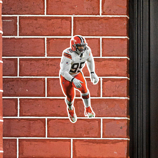 Cleveland Browns: Myles Garrett 2022        - Officially Licensed NFL    Outdoor Graphic