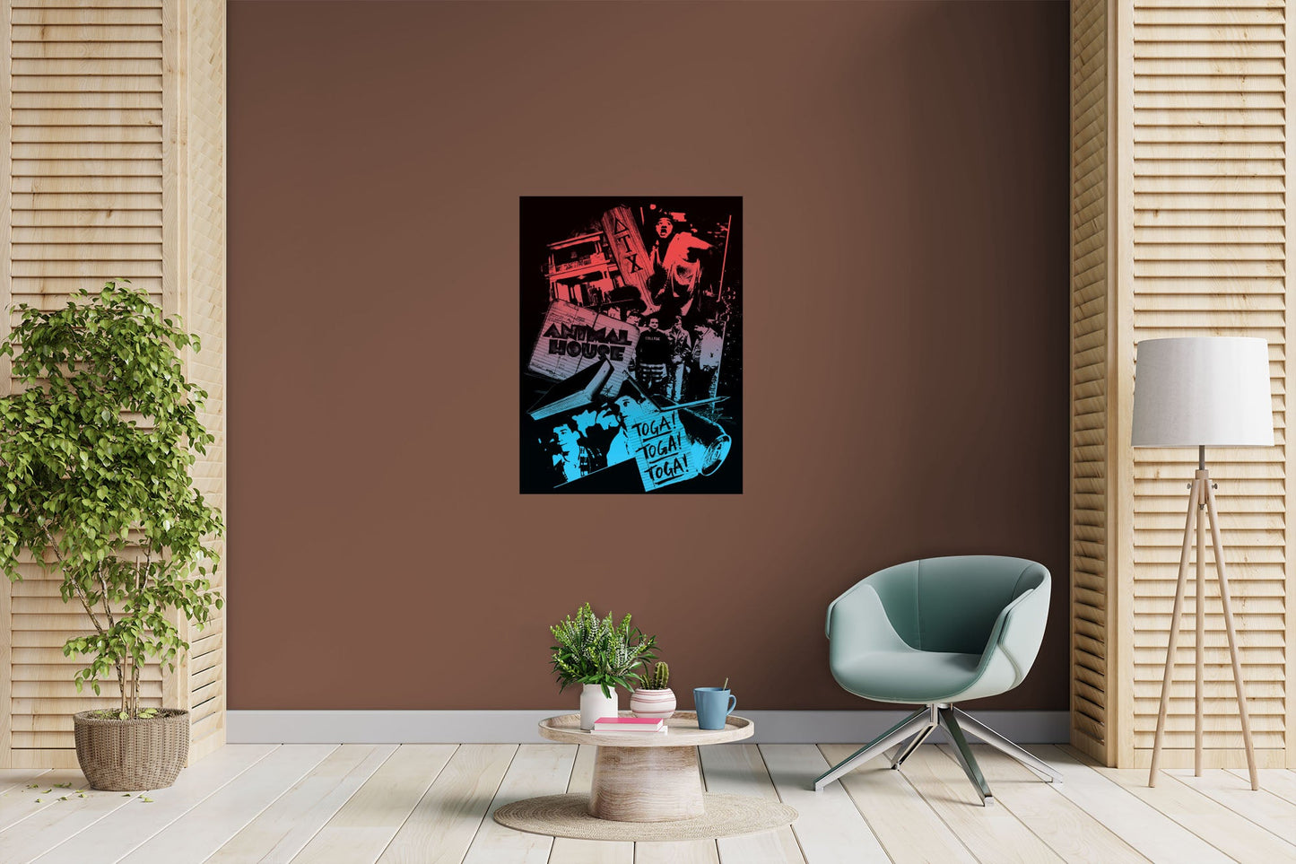 Animal House:  Collage Mural        - Officially Licensed NBC Universal Removable Wall   Adhesive Decal