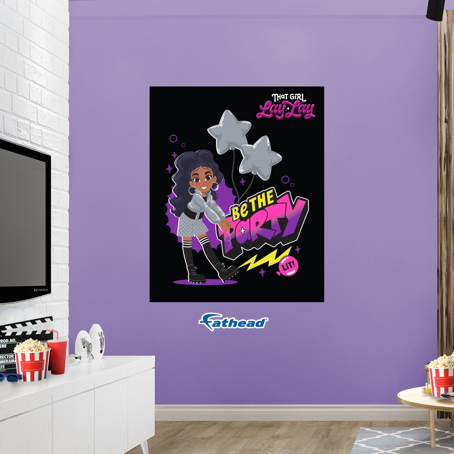 That Girl Lay Lay: Be the Party Poster - Officially Licensed Nickelodeon Removable Adhesive Decal
