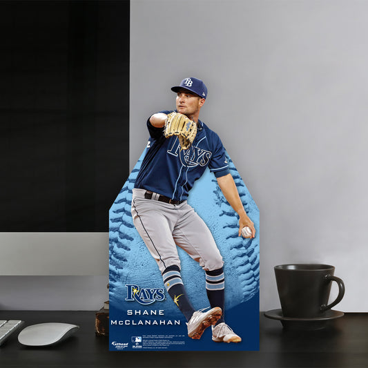 Tampa Bay Rays: Shane McClanahan   Mini   Cardstock Cutout  - Officially Licensed MLB    Stand Out