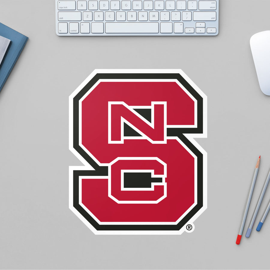 North Carolina State Wolfpack - RealBig Logo Collection - Official NCAA - Reusable Vinyl Wall Decals