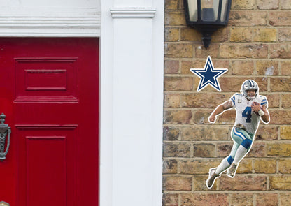 Dallas Cowboys: Dak Prescott   Player        - Officially Licensed NFL    Outdoor Graphic