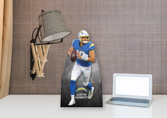 Los Angeles Chargers: Justin Herbert 2021 Stand Out Mini        - Officially Licensed NFL    Stand Out