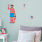 Where's Waldo: Wenda RealBig        - Officially Licensed NBC Universal Removable     Adhesive Decal