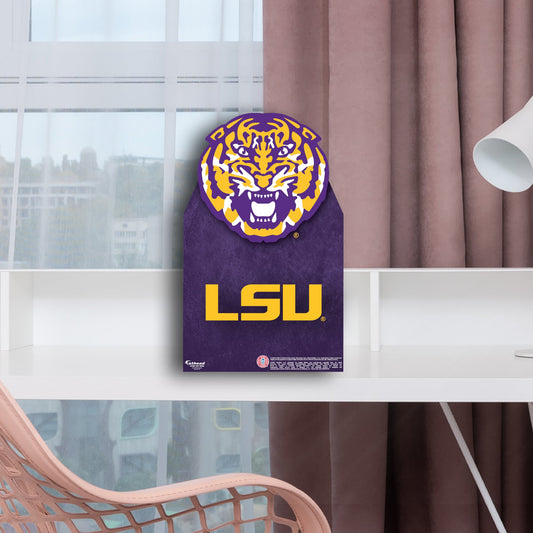 LSU Tigers: Mini Cardstock Cutout - Officially Licensed NCAA Stand Out