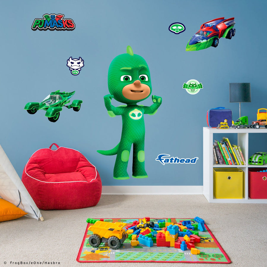 Gekko - PJ Masks - RealBig Collection - Official Hasbro - Reusable Vinyl Wall Decals #1
