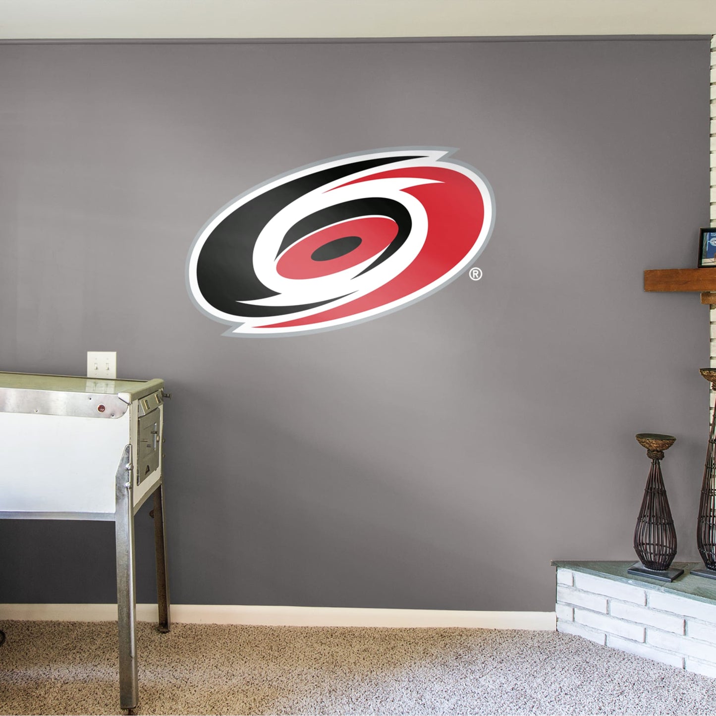 Carolina Hurricanes: Logo - Officially Licensed NHL Removable Wall Decal