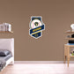Milwaukee Brewers:   Banner Personalized Name        - Officially Licensed MLB Removable     Adhesive Decal