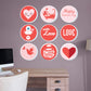 Valentine's Day: Love Collection - Removable Adhesive Decal