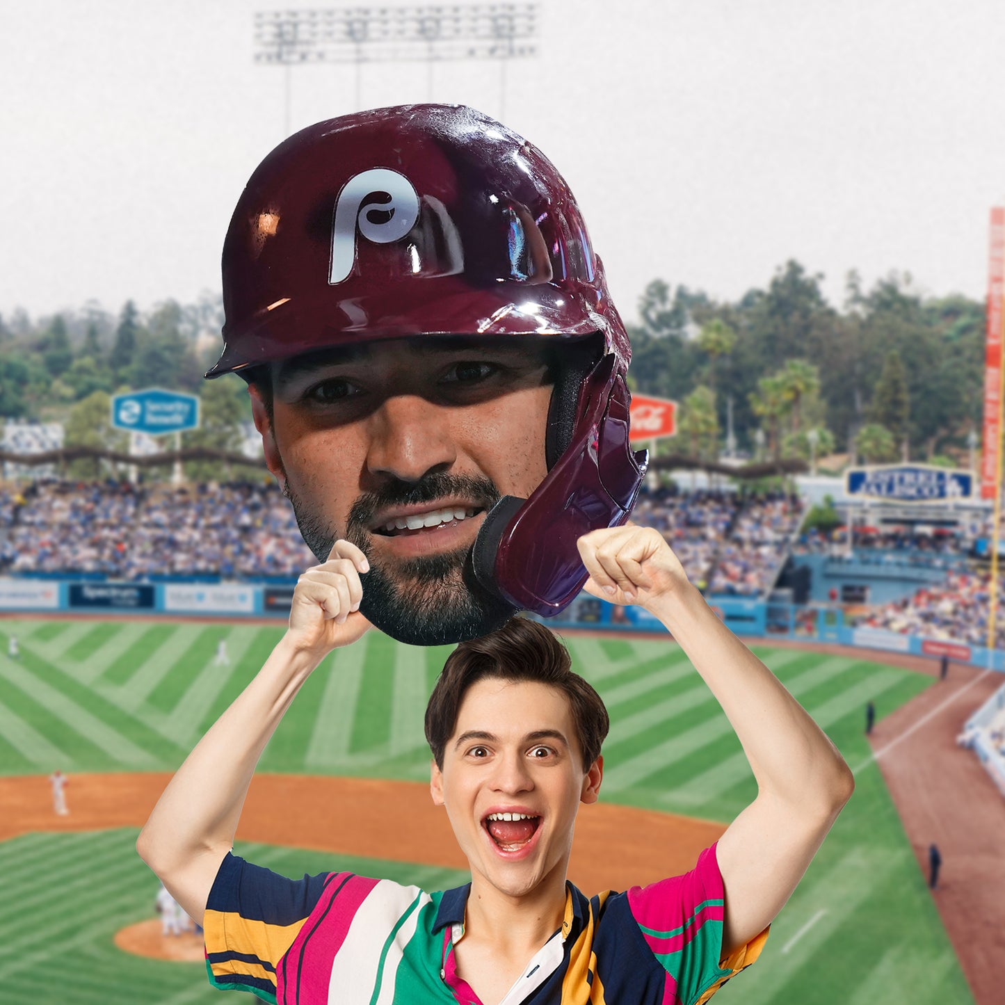Philadelphia Phillies: Nick Castellanos    Foam Core Cutout  - Officially Licensed MLB    Big Head