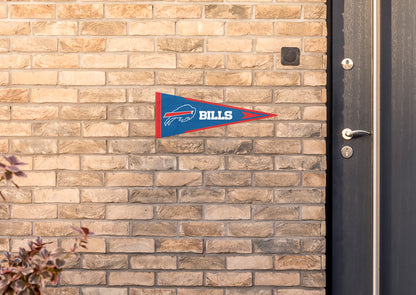 Buffalo Bills:  Alumigraphic Pennant        - Officially Licensed NFL    Outdoor Graphic