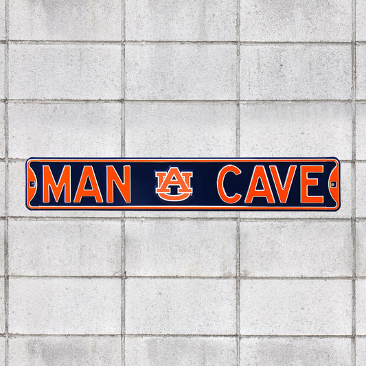 Auburn Tigers: Man Cave - Officially Licensed Metal Street Sign
