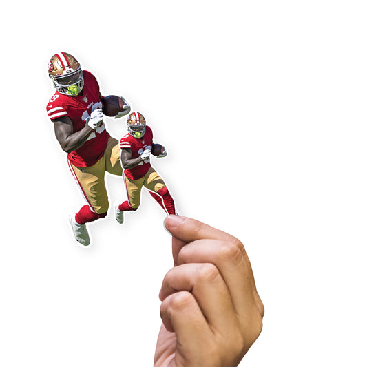 San Francisco 49ers: Deebo Samuel 2022 Minis        - Officially Licensed NFL Removable     Adhesive Decal