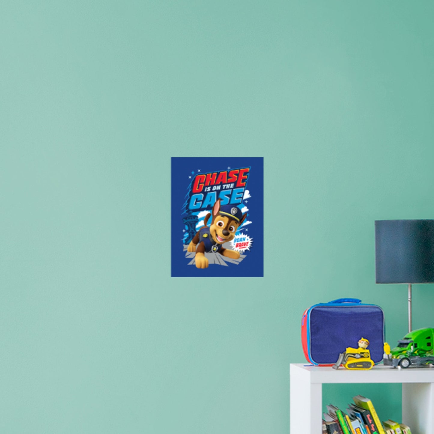 Paw Patrol: Chase On the Case Poster - Officially Licensed Nickelodeon Removable Adhesive Decal